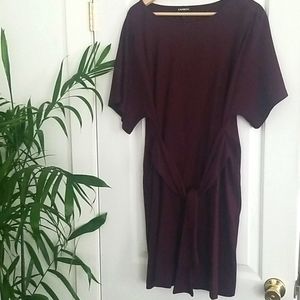 Beautiful Express Tie Mini Dress